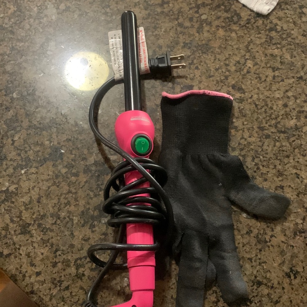 Curling wand